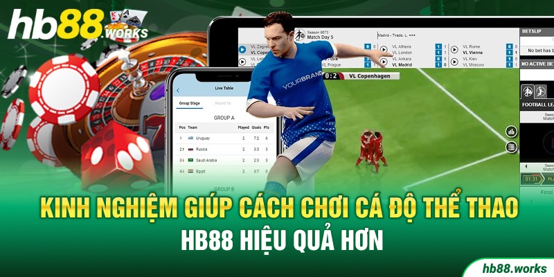 Kinh nghiệm giúp cách chơi cá độ thể thao Hb88 hiệu quả hơn